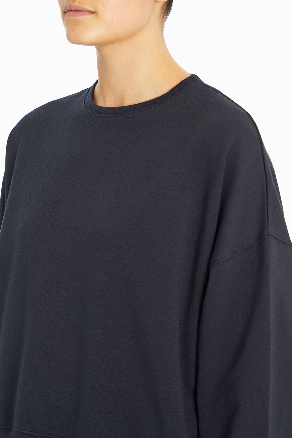Alondra Fleece Pullover (Black)