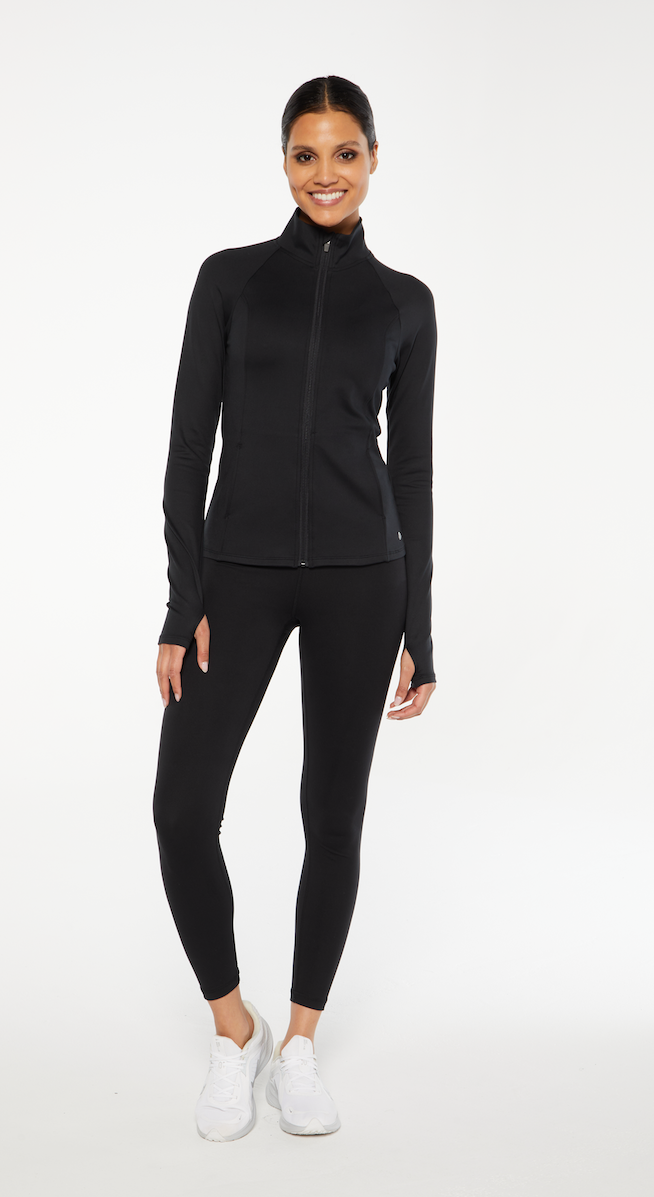 Essential Yoga Jacket (Black)