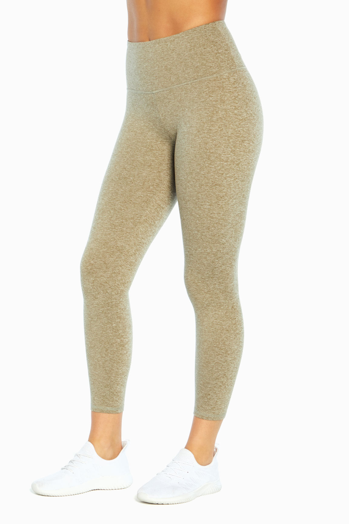 Melange 25&quot; Ankle (Heather Vetiver)