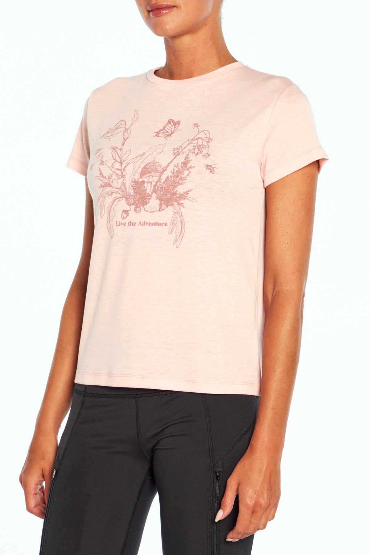 Willow Tee (H. Coral Blush)