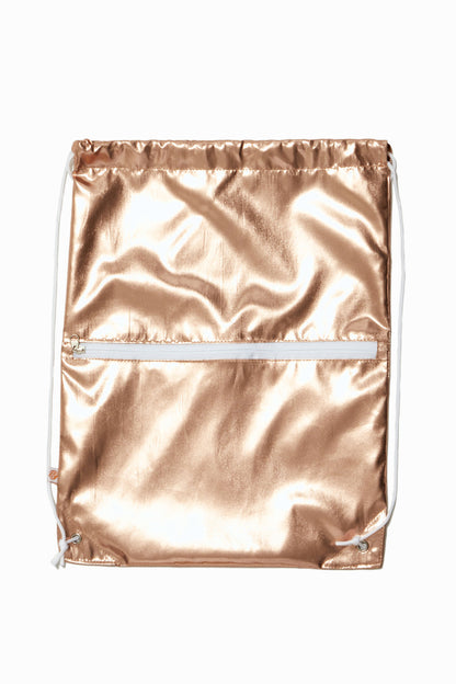 Bally Drawstring Bag (Rose Gold)