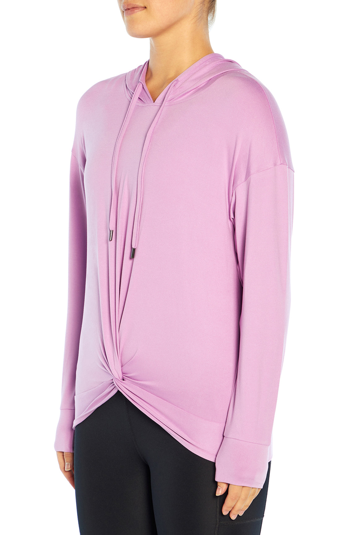 Haven Twist Hoodie (African Violet)