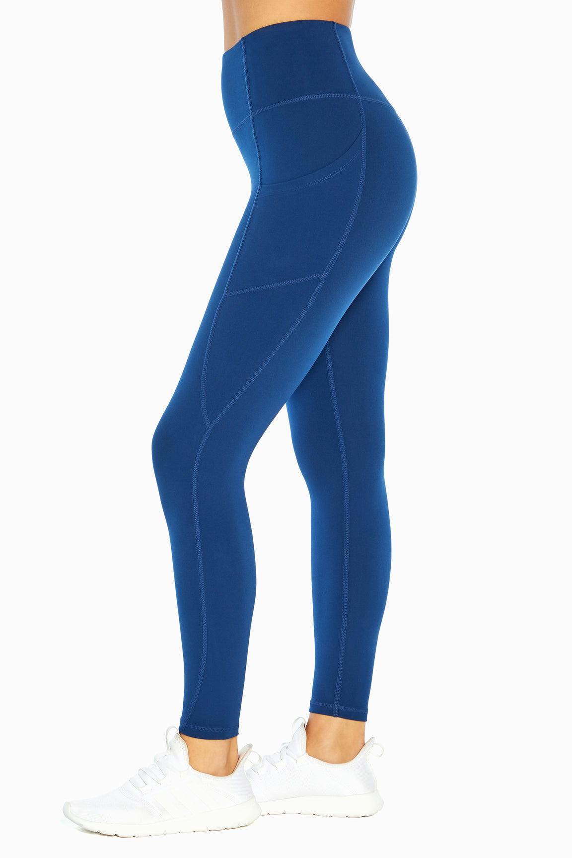 25 Inch Tummy Control Ankle Legging (Estate Blue)