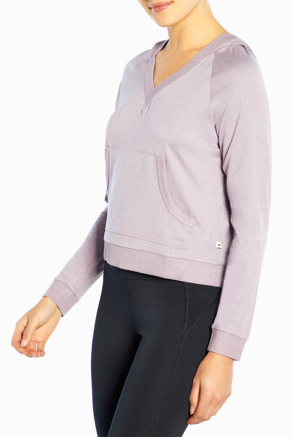 Bordot Hoodie (H. Purple Ash)
