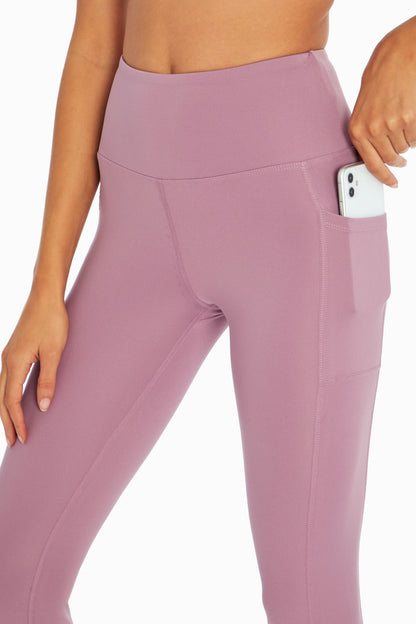 High Rise Flat Waist Ankle (Valerian)
