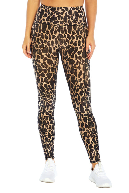 Wanderer Legging (Smoke Grey Giraffe)