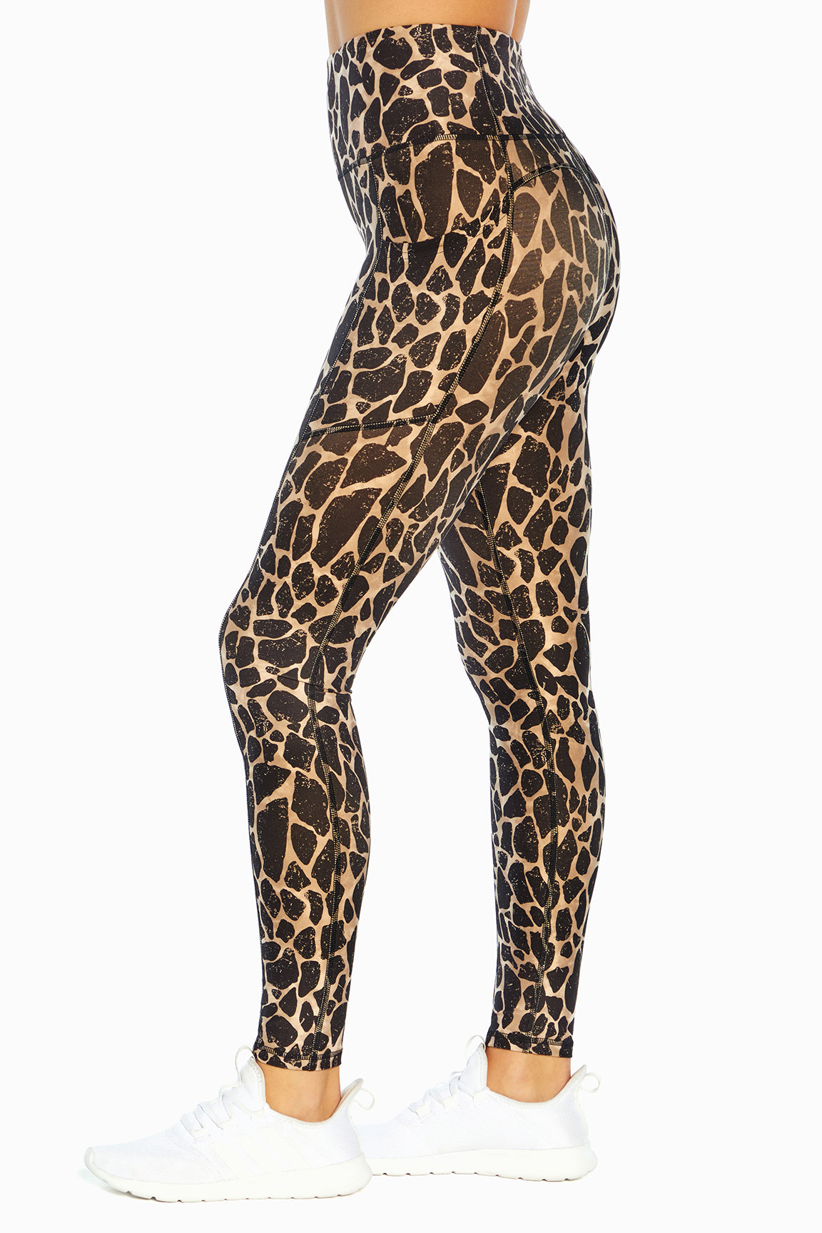 Wanderer Legging (Smoke Grey Giraffe)
