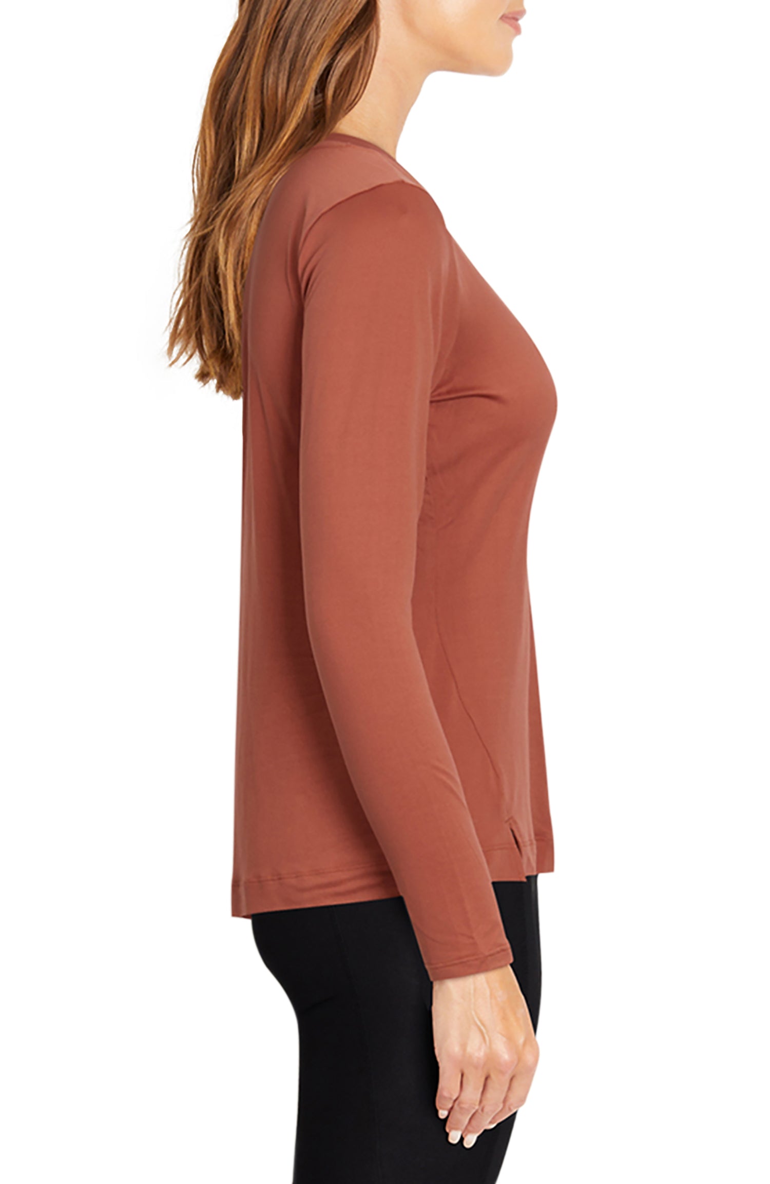 Ella Long Sleeve (Cedar Wood)