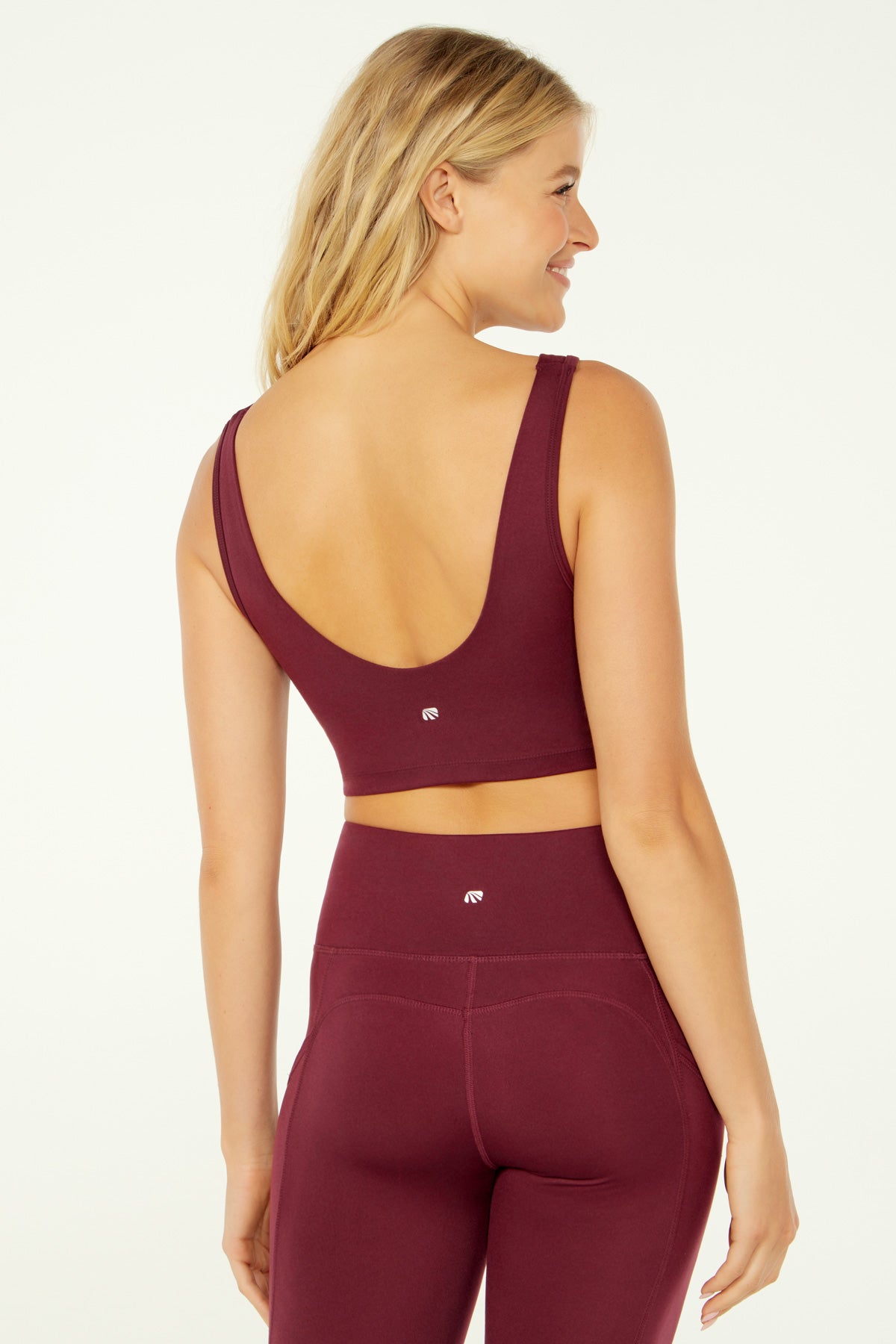 Rose Sports Bra (Tawny Port) – Ellie